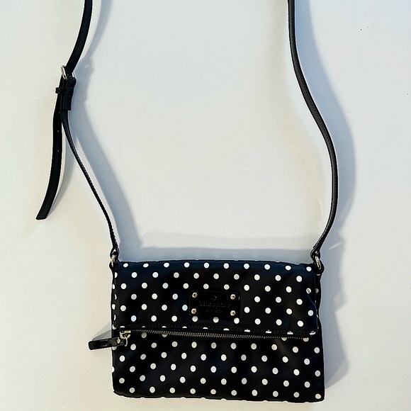 Kate spade polka dot crossbody - Picture 1 of 5